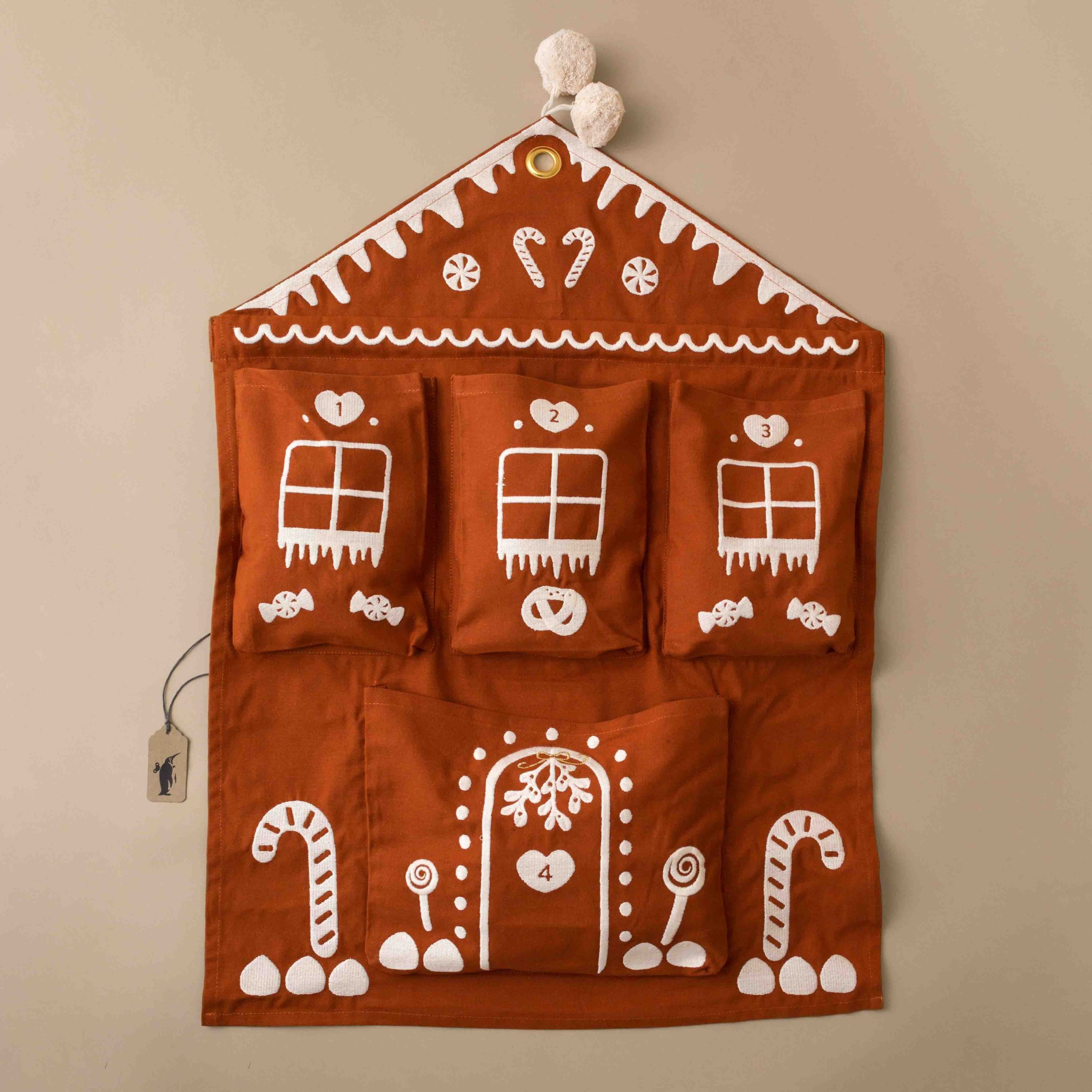 Advent Wall Calendar | Gingerbread House