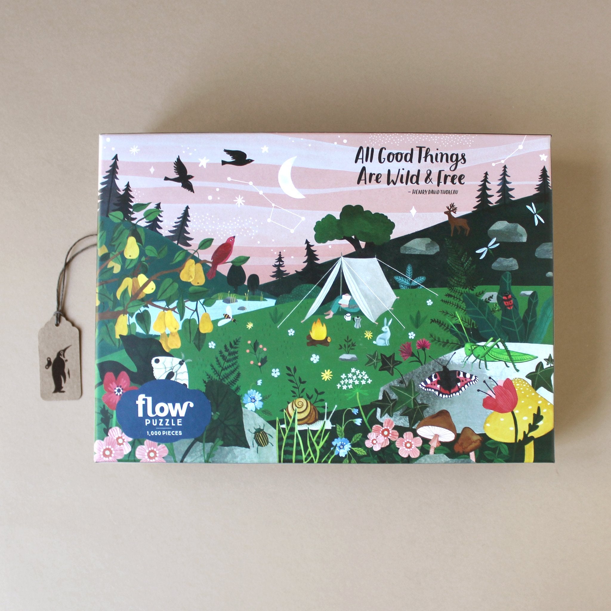 All Good Things Are Wild & Free 1000pc Puzzle