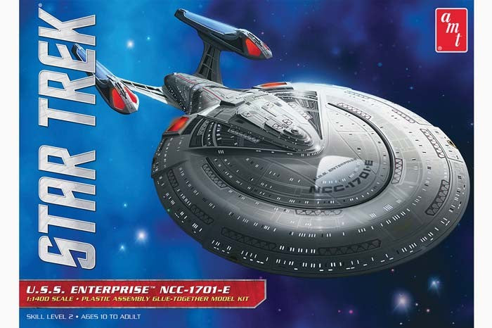Star Trek USS Enterprise NCC-1701-E 1:1400 Scale Model KIt By AMT