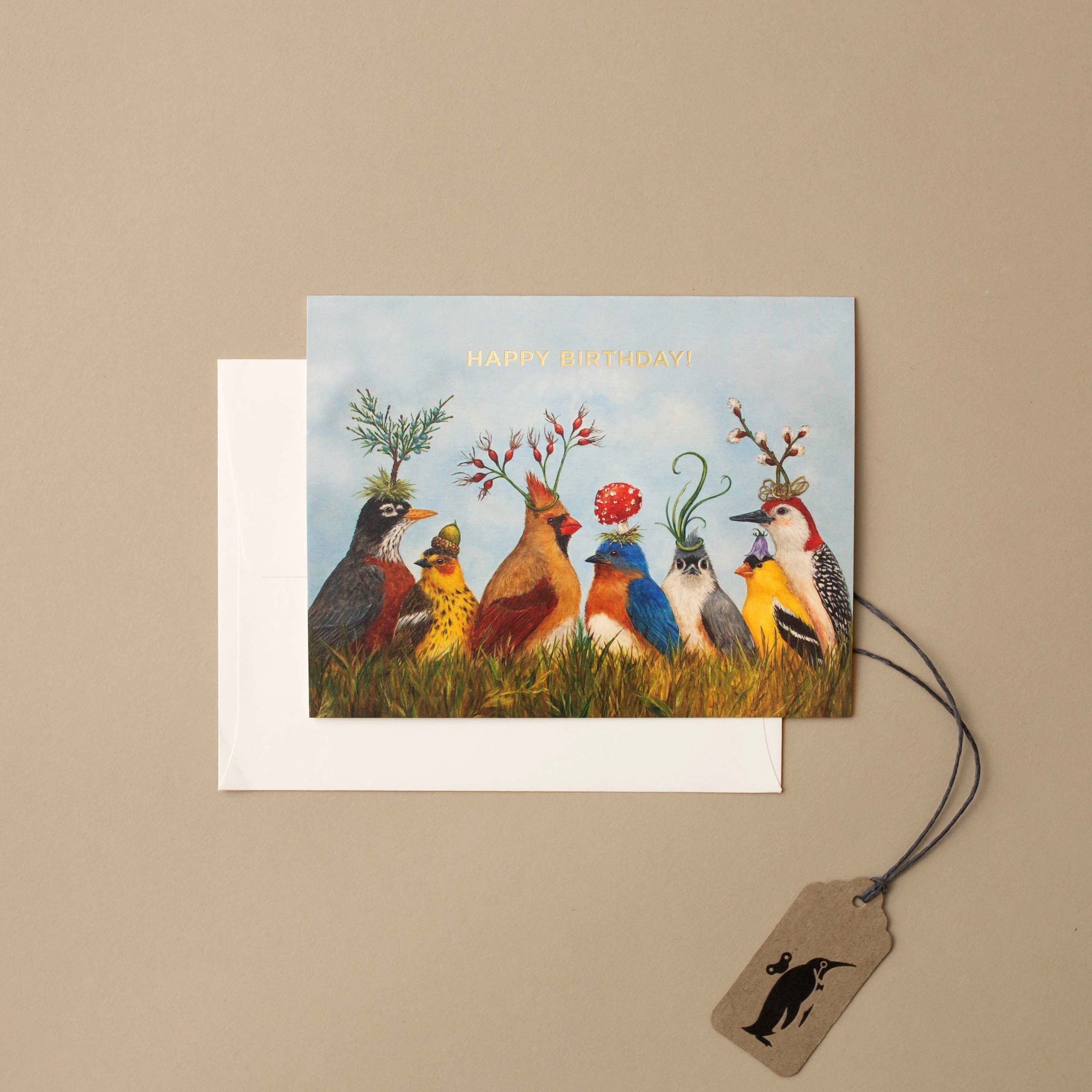 Angie's Birthday Party Greeting Card