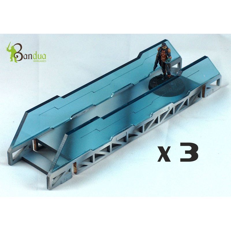 Aztec Series Bridge Pack (3) Miniature Game Scenery
