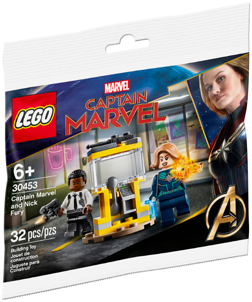 30453 Captain Marvel and Nick Fury Polybag