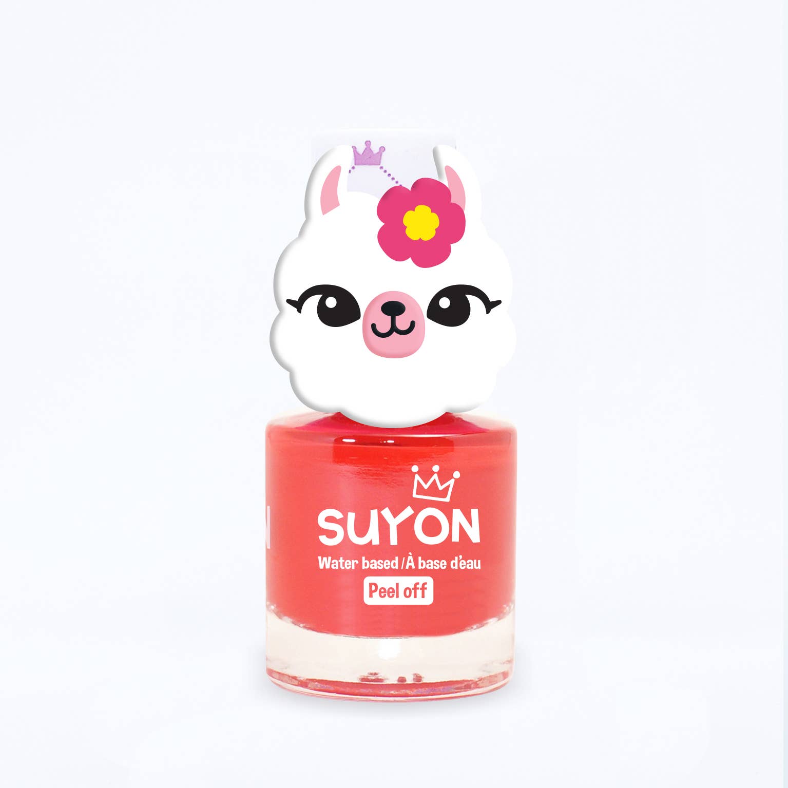 Llama Ring Nail Polish - Bright Red
