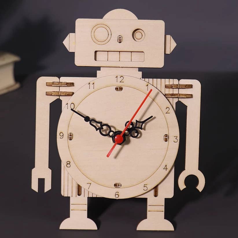 Robot Clock DIY Kit