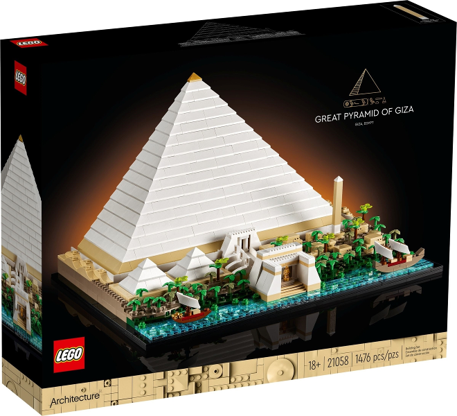 21058 The Great Pyramid of Giza, Certified in white box, Pre-Owned