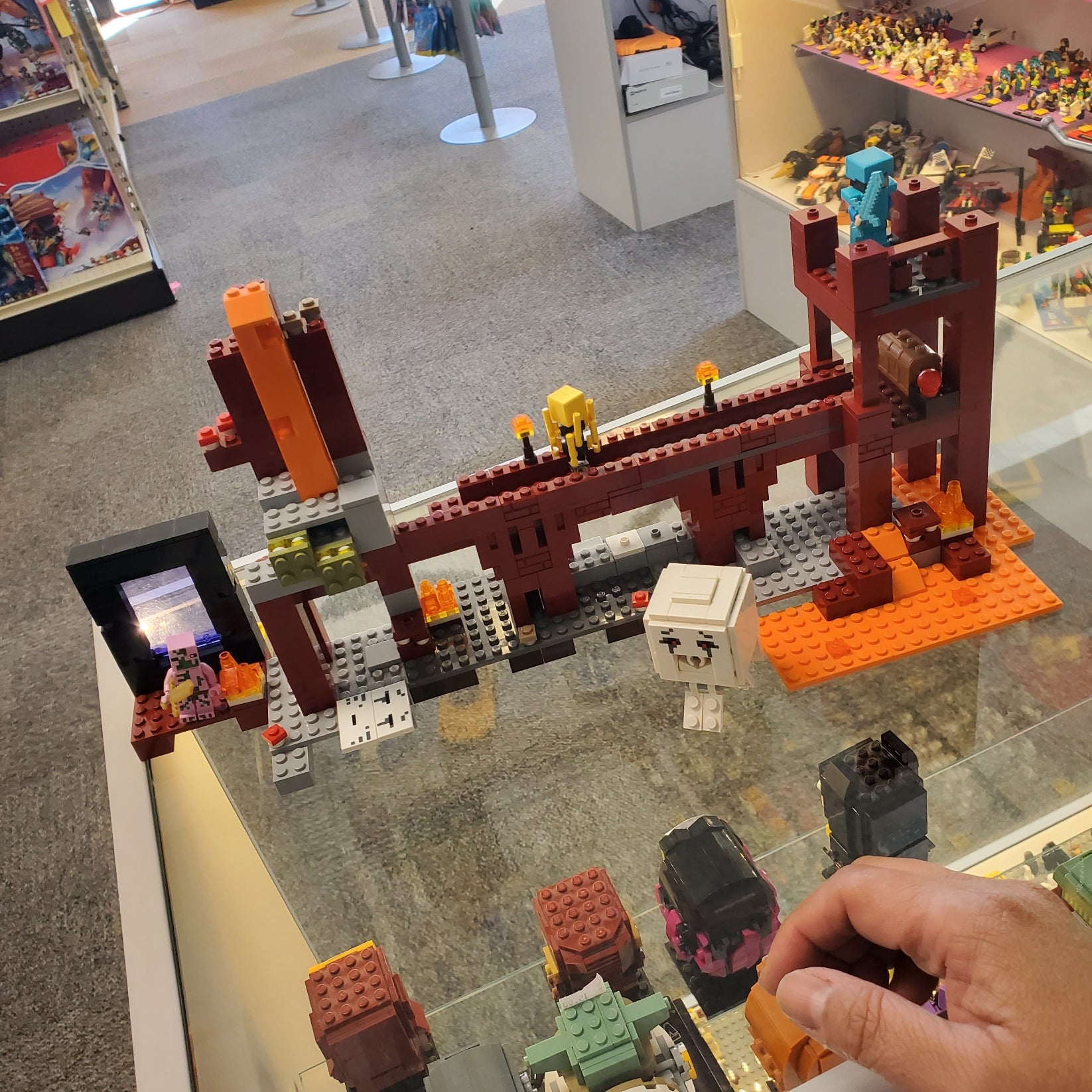 21122 LEGO Minecraft the Nether Fortress (Retired) (Previously Owned)
