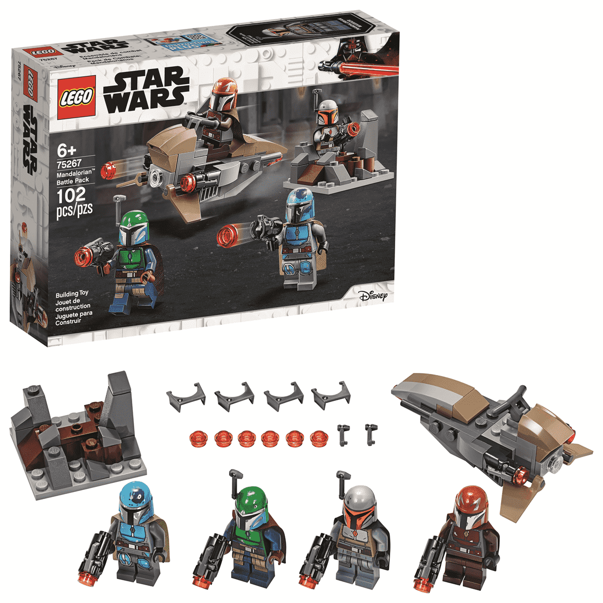 75267 Mandalorian Battle Pack, retired, certified
