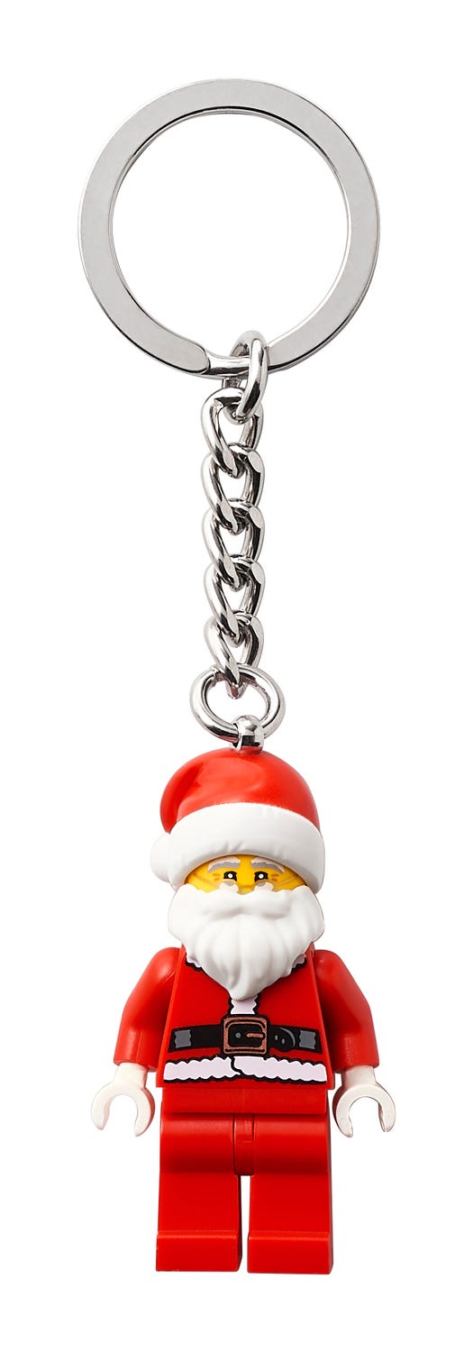 854040 Happy Santa Key Chain