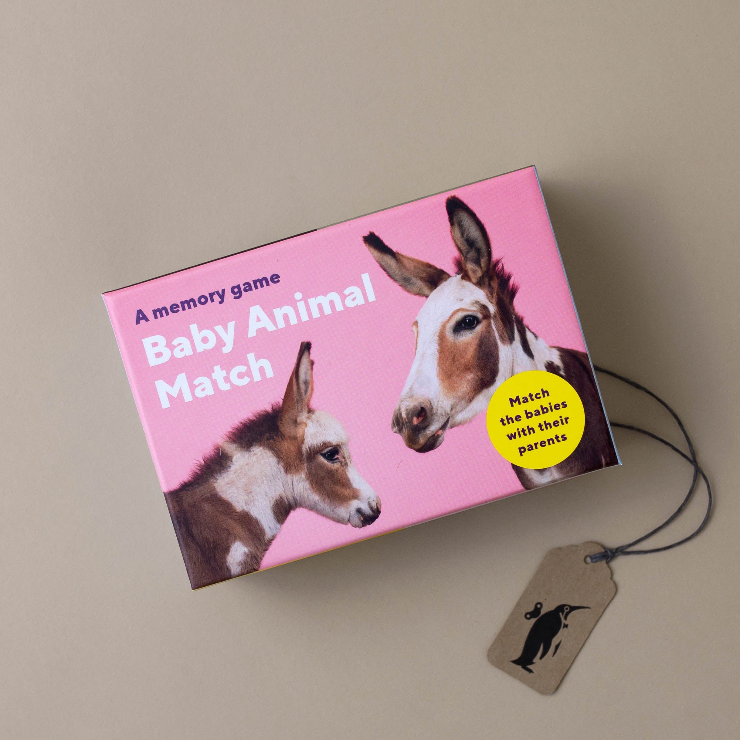 Baby Animal Match Memory Game