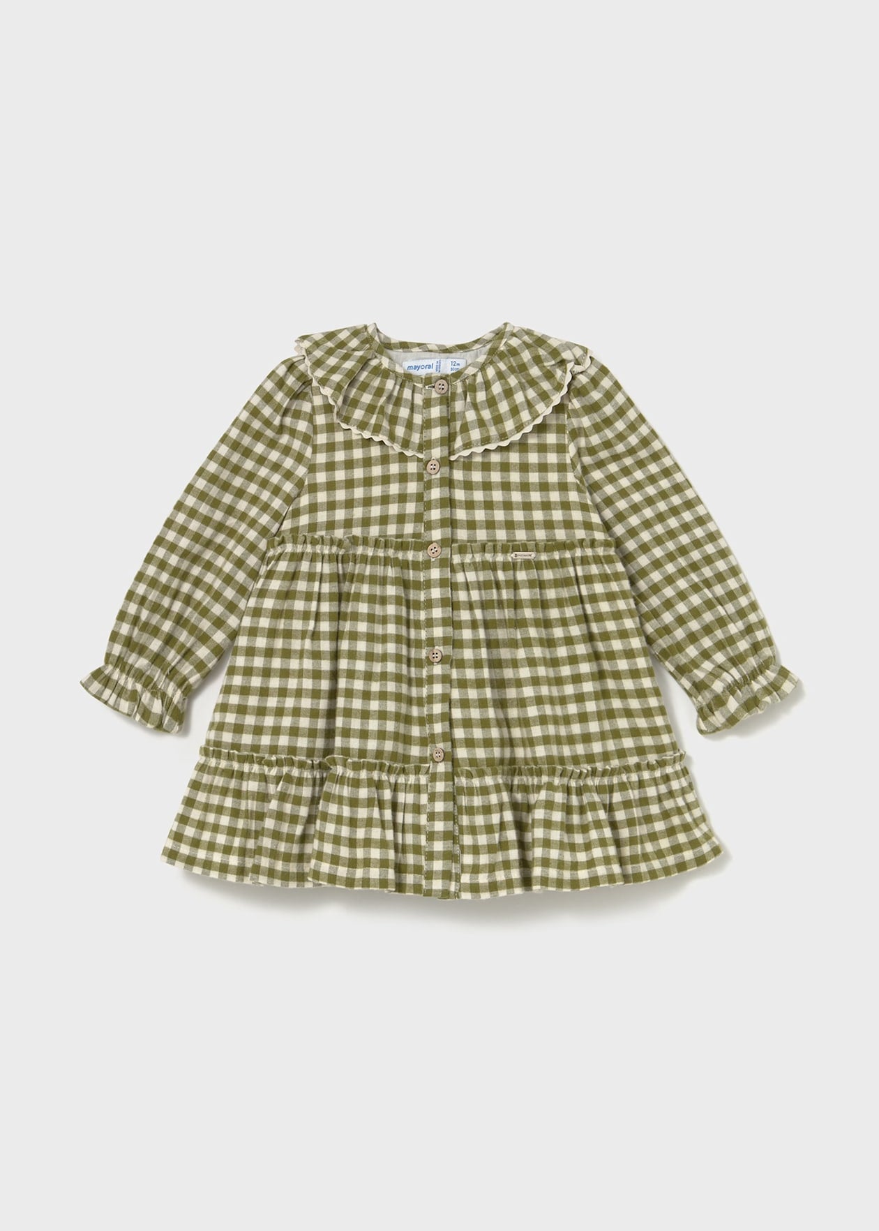 Mayoral Baby Girl Ruffled Gingham Dress