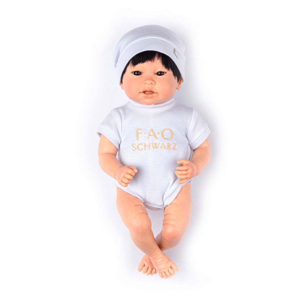 My FAO Doll - Fair Skin with Black Hair & Dark Brown Eyes