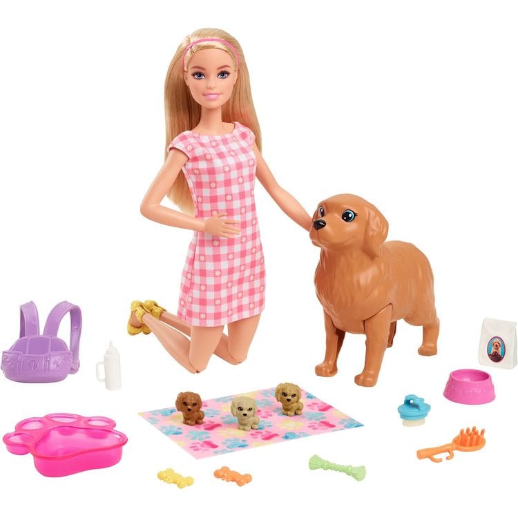 Barbie® Doll and Pets - Blonde