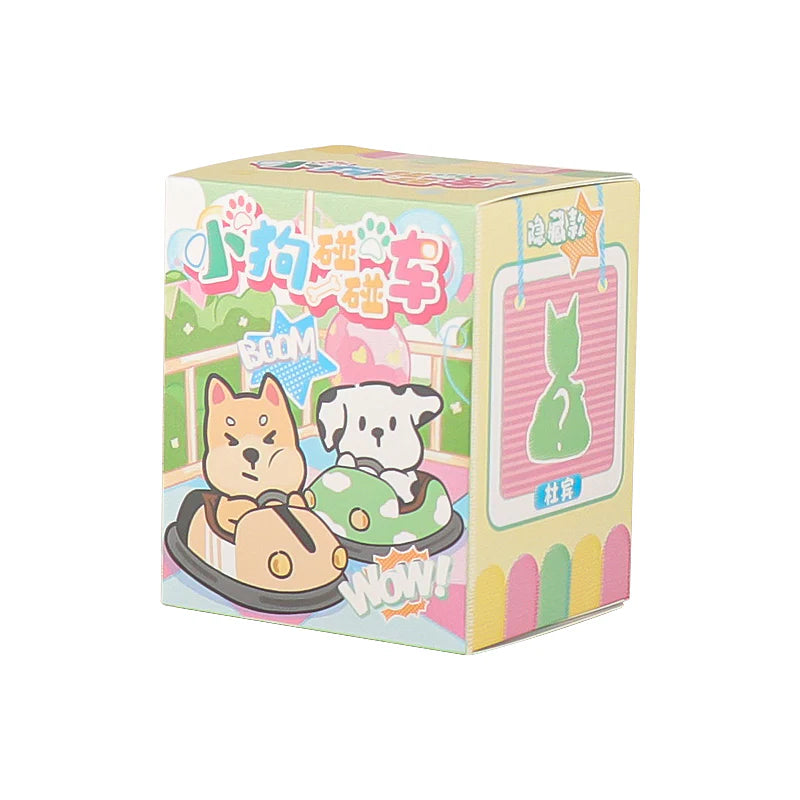 Bumper Car Animals Figurine Blind Box
