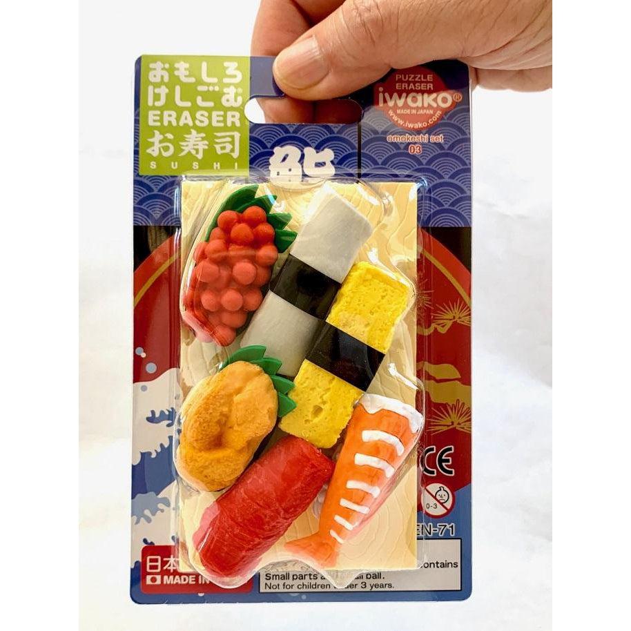 Iwako Sushi Eraser Card