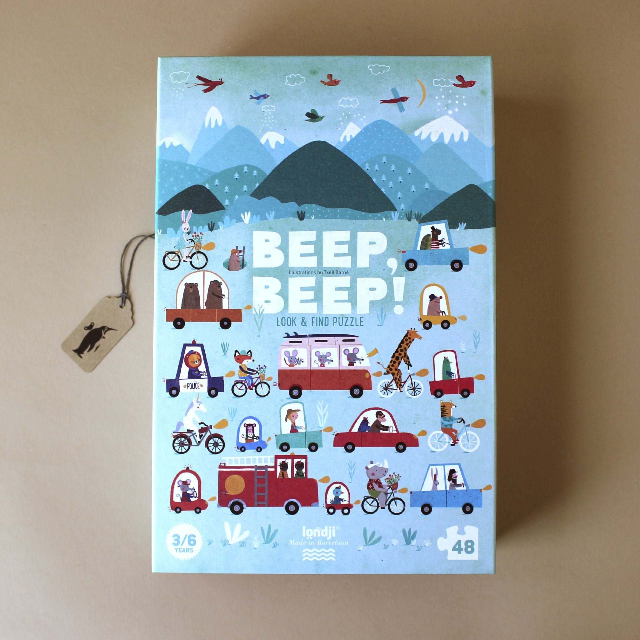 Beep, Beep! 48pc Observation Puzzle