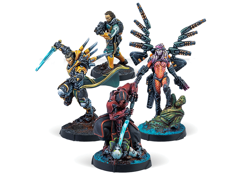 Infinity Betrayal Characters Pack Miniature Game Figures