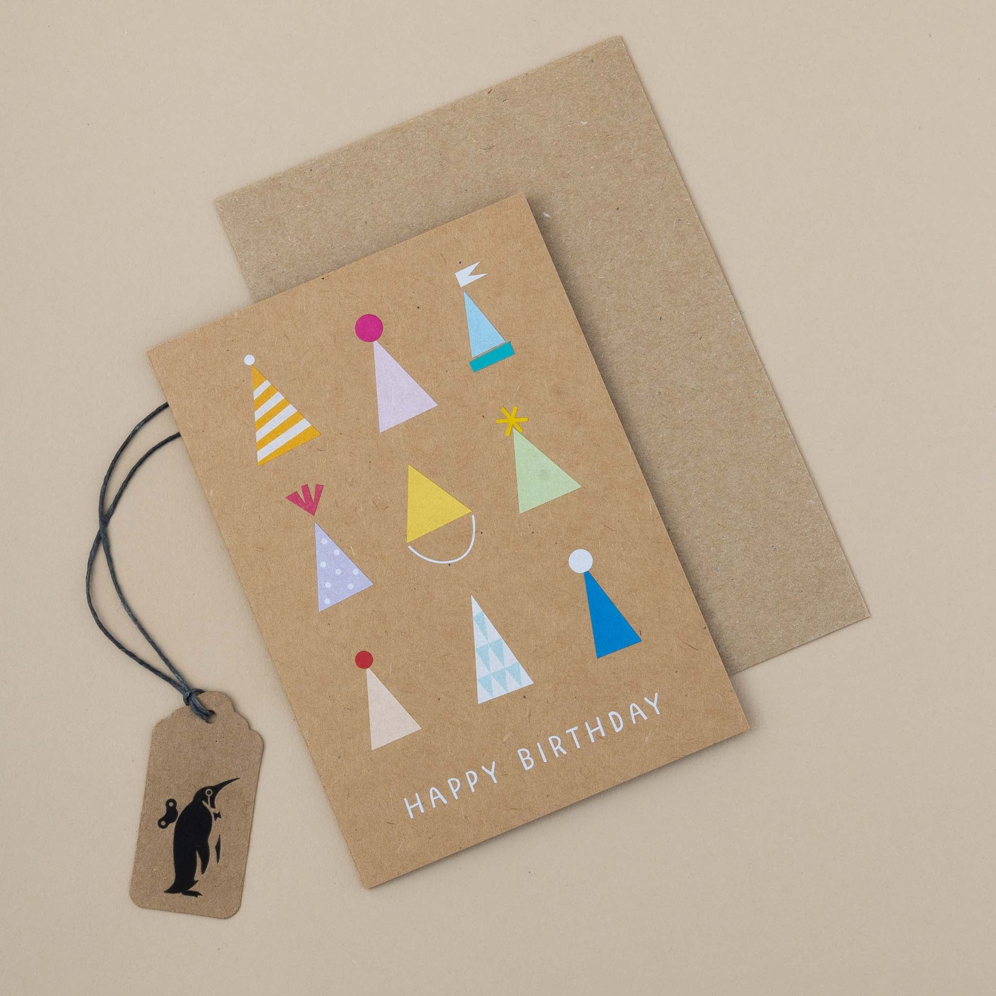 Birthday Party Hats Greeting Card