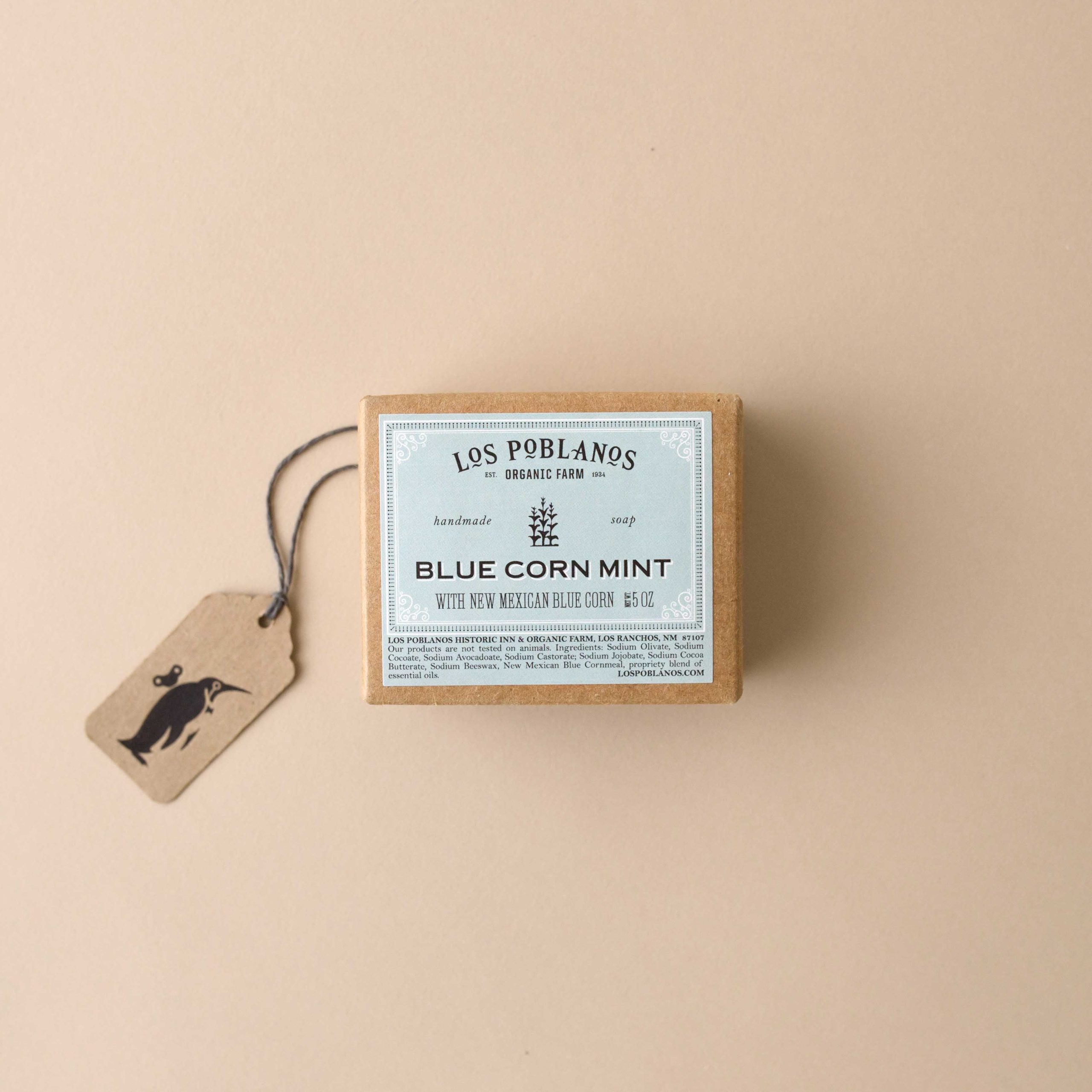 Blue Corn Mint Handmade Soap
