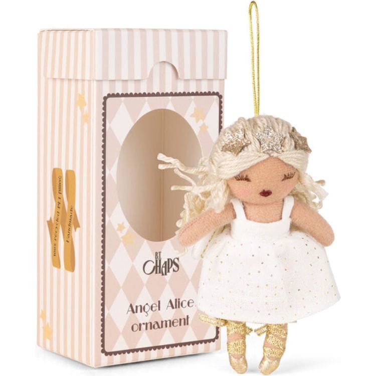BT Chaps Angel Alice Ornament in Giftbox