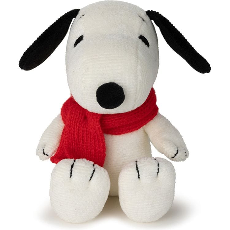 Snoopy Plush with Red Scarf - 7"