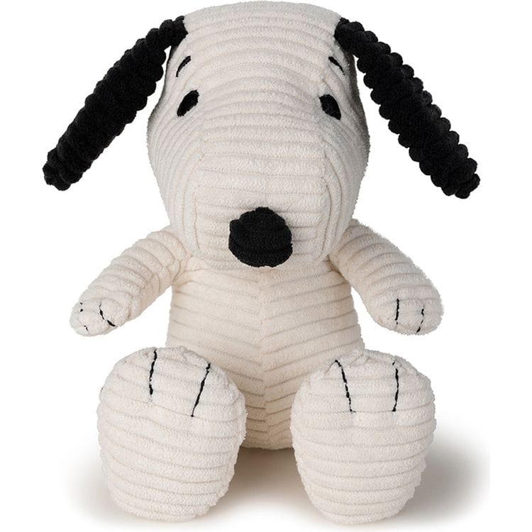 Peanuts Snoopy 7.5" Sitting Corduroy Plush - Cream