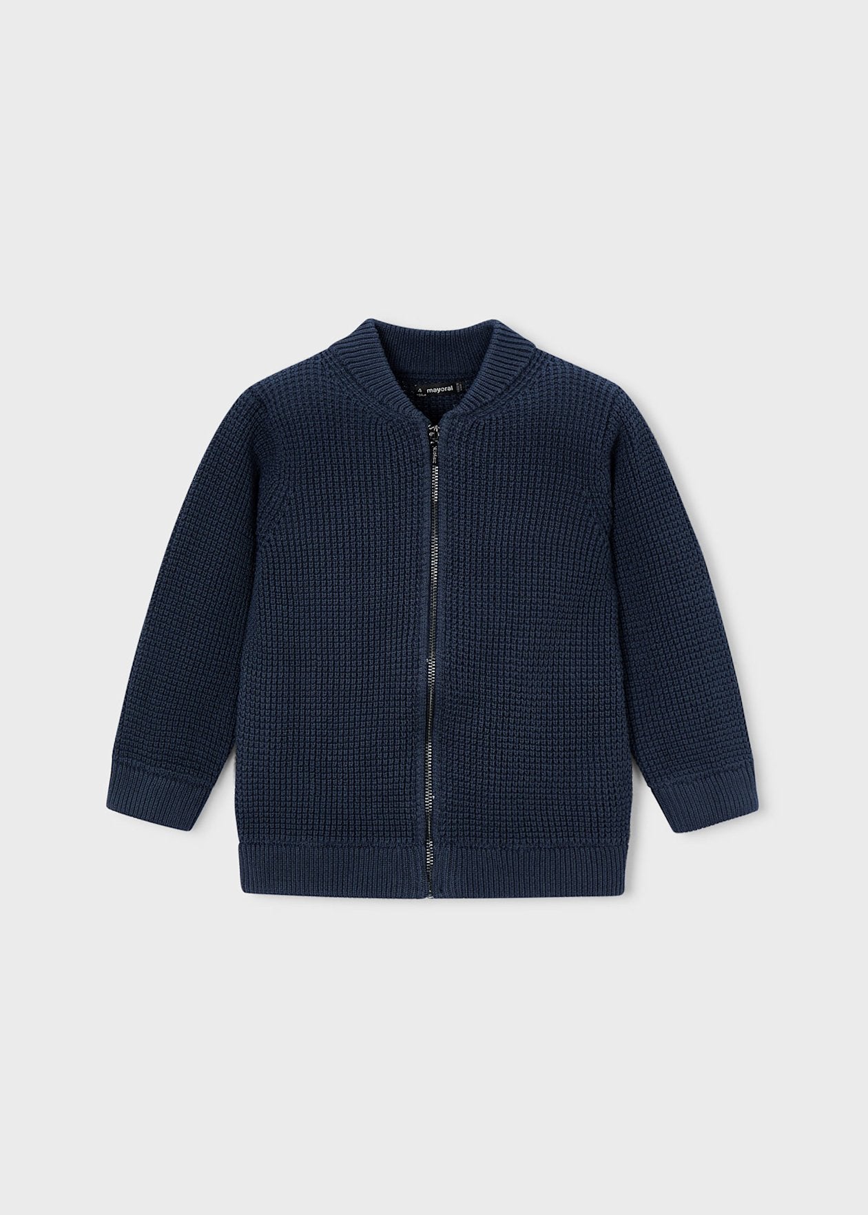 Mayoral Boys Knit Zipper Cardigan