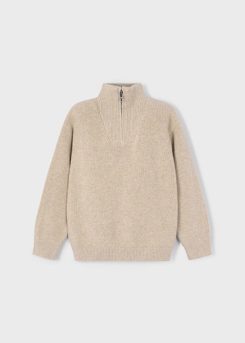 Mayoral Boys Quarter Zip Sweater