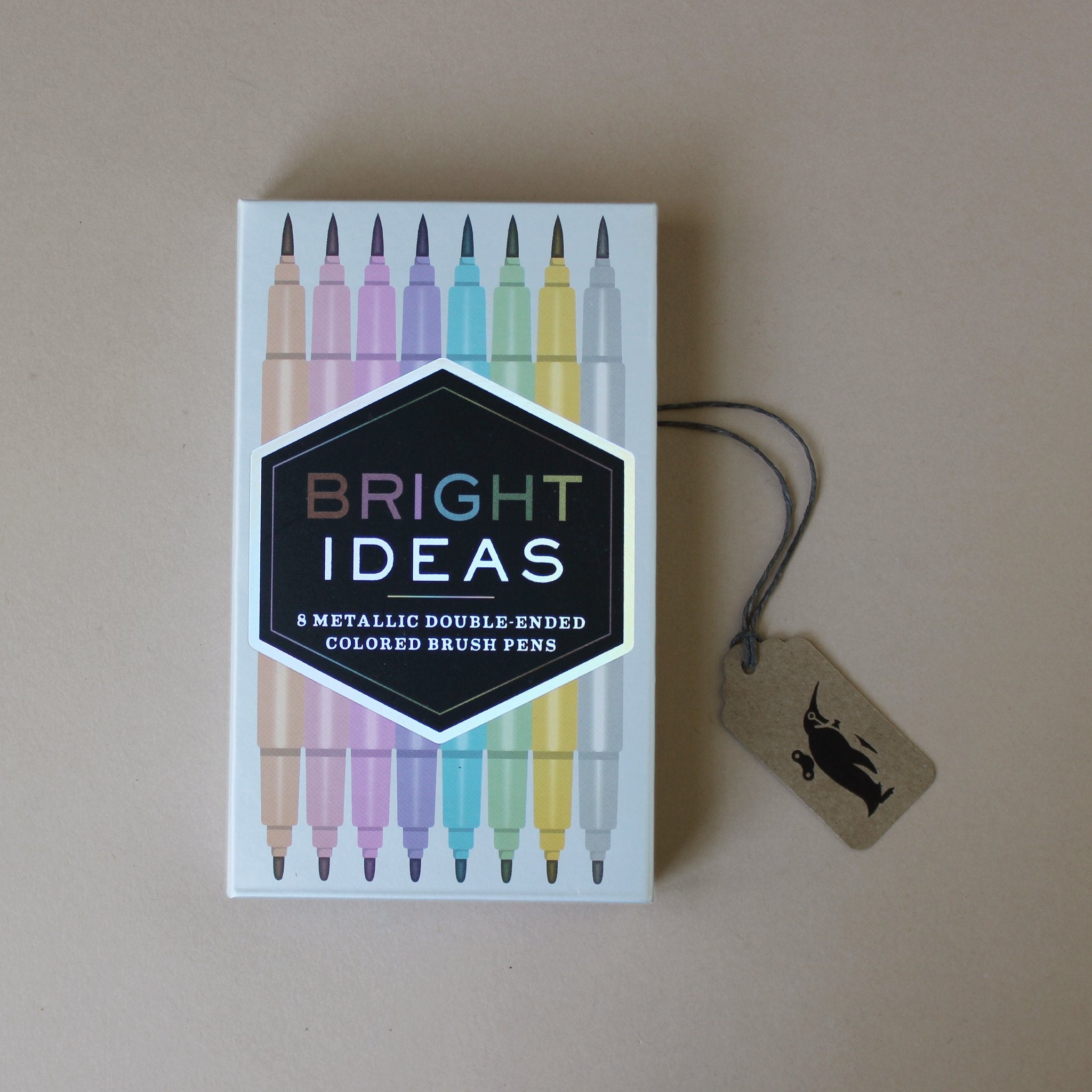Bright Ideas Double Ended Metallic Brush Pens