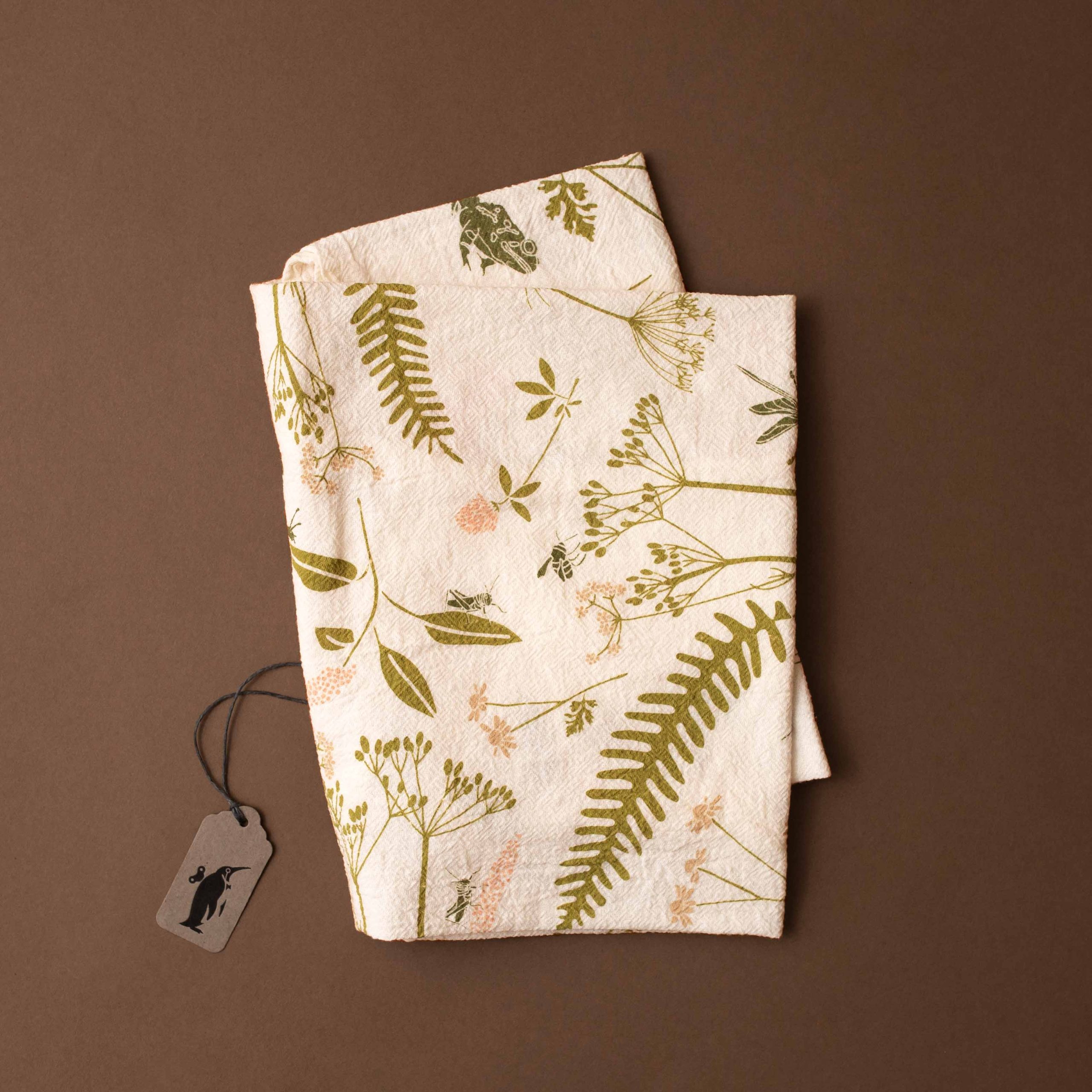 Bug Garden Kitchen Towel