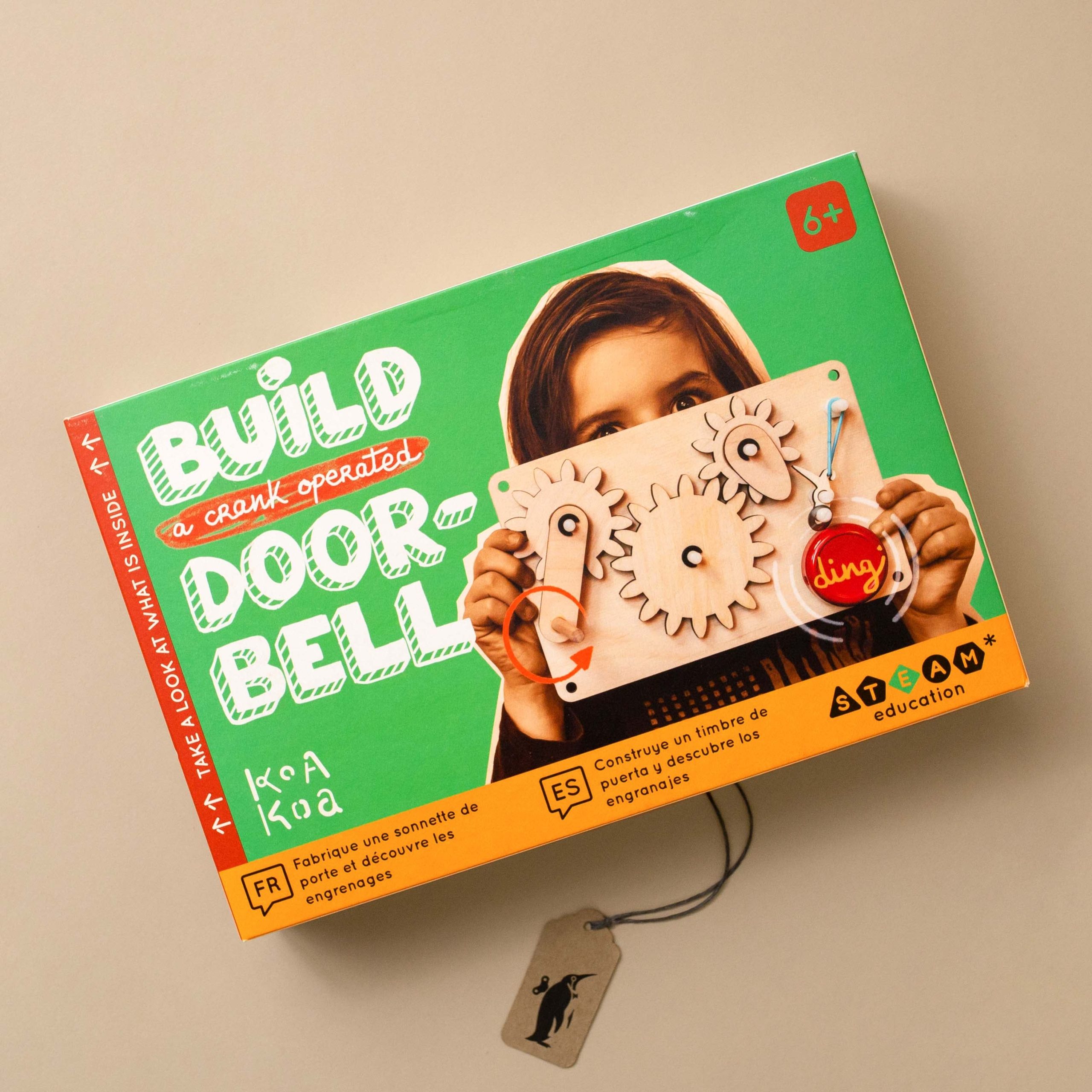 Build Your Own Hand Crank Doorbell Kit