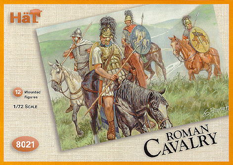 Roman Cavalry 1/72 Scale Plastic Model Figures