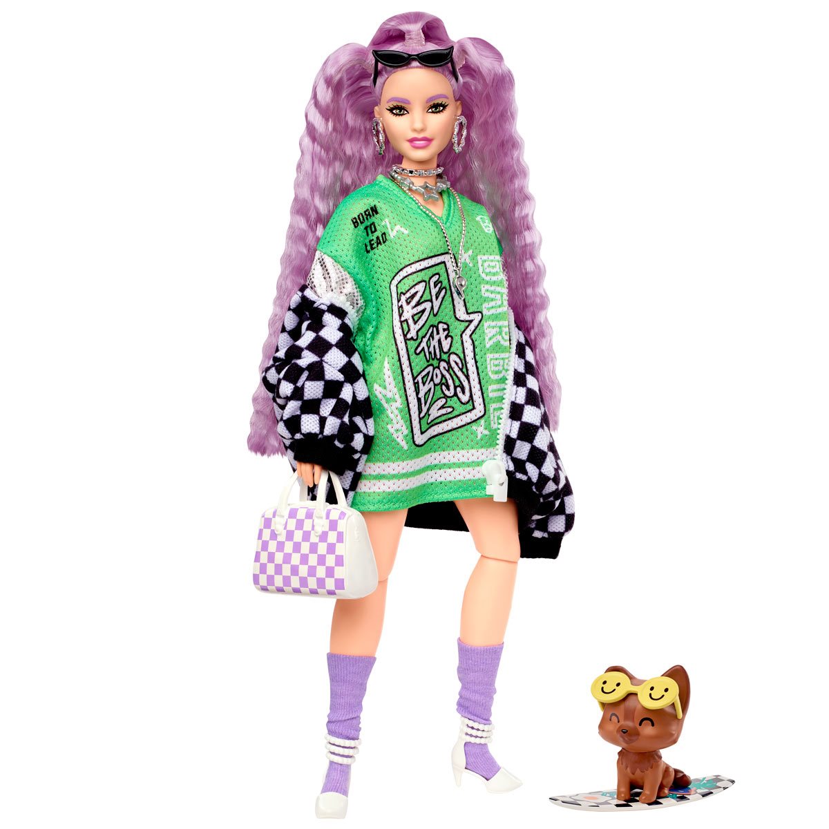 Barbie Extra Doll With Lavender Hair