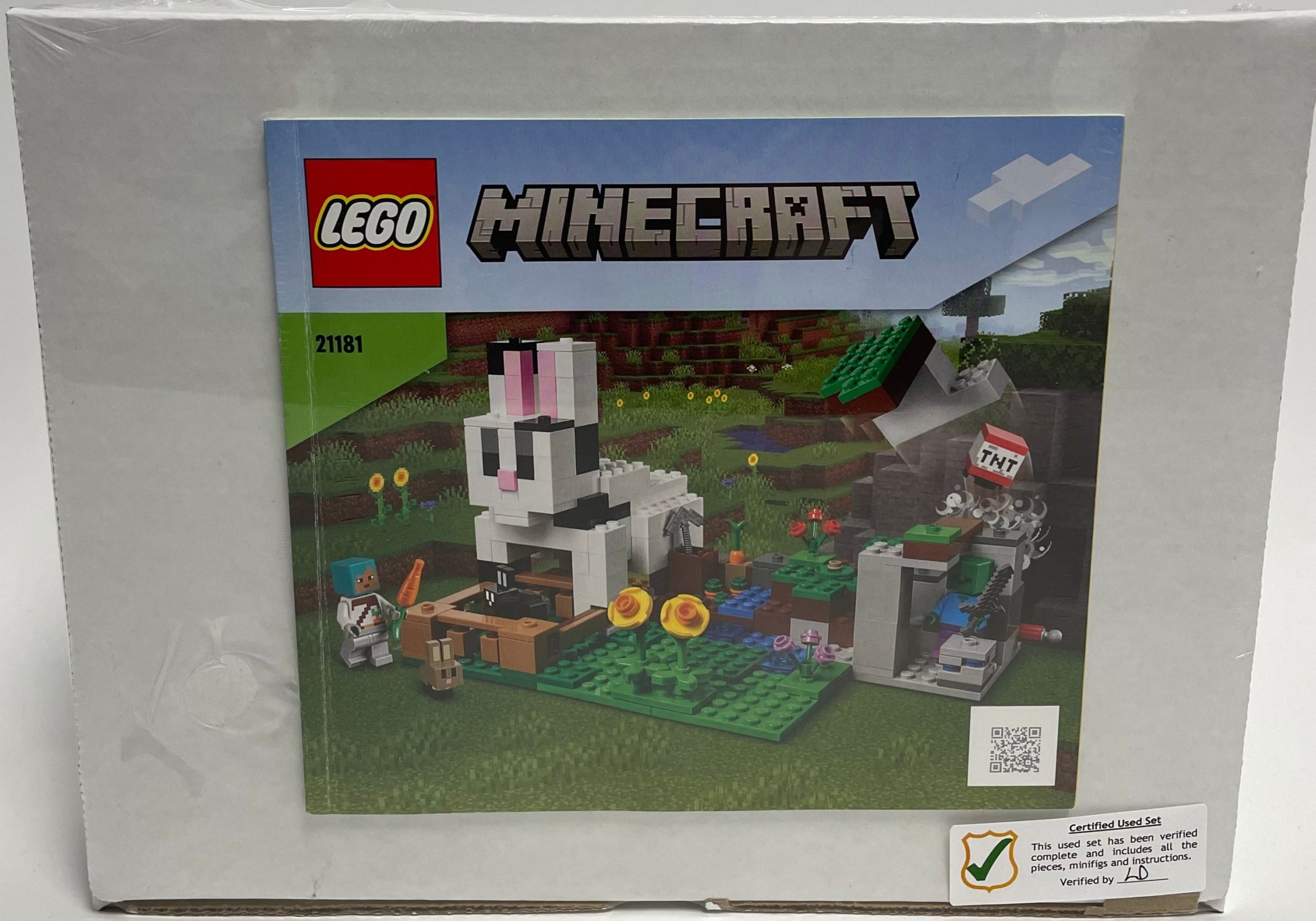 The Rabbit Ranch - LEGO® Minecraft 21181 - Certified (used) in original box