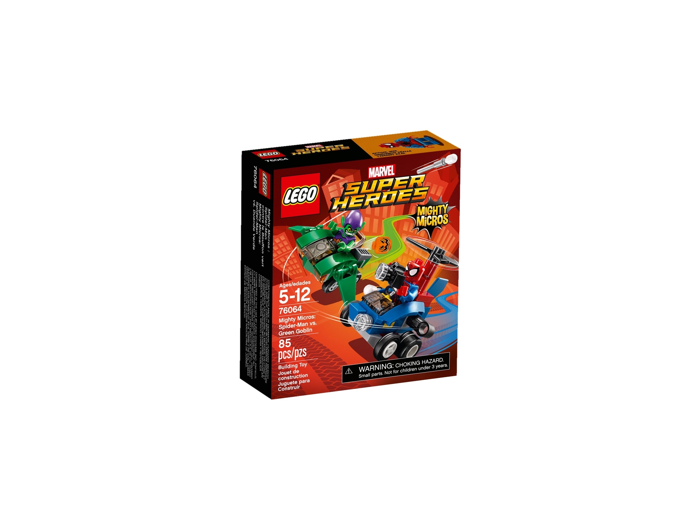 Mighty Micros: Spider-Man vs. Scorpion LEGO 76071 NIB Retired