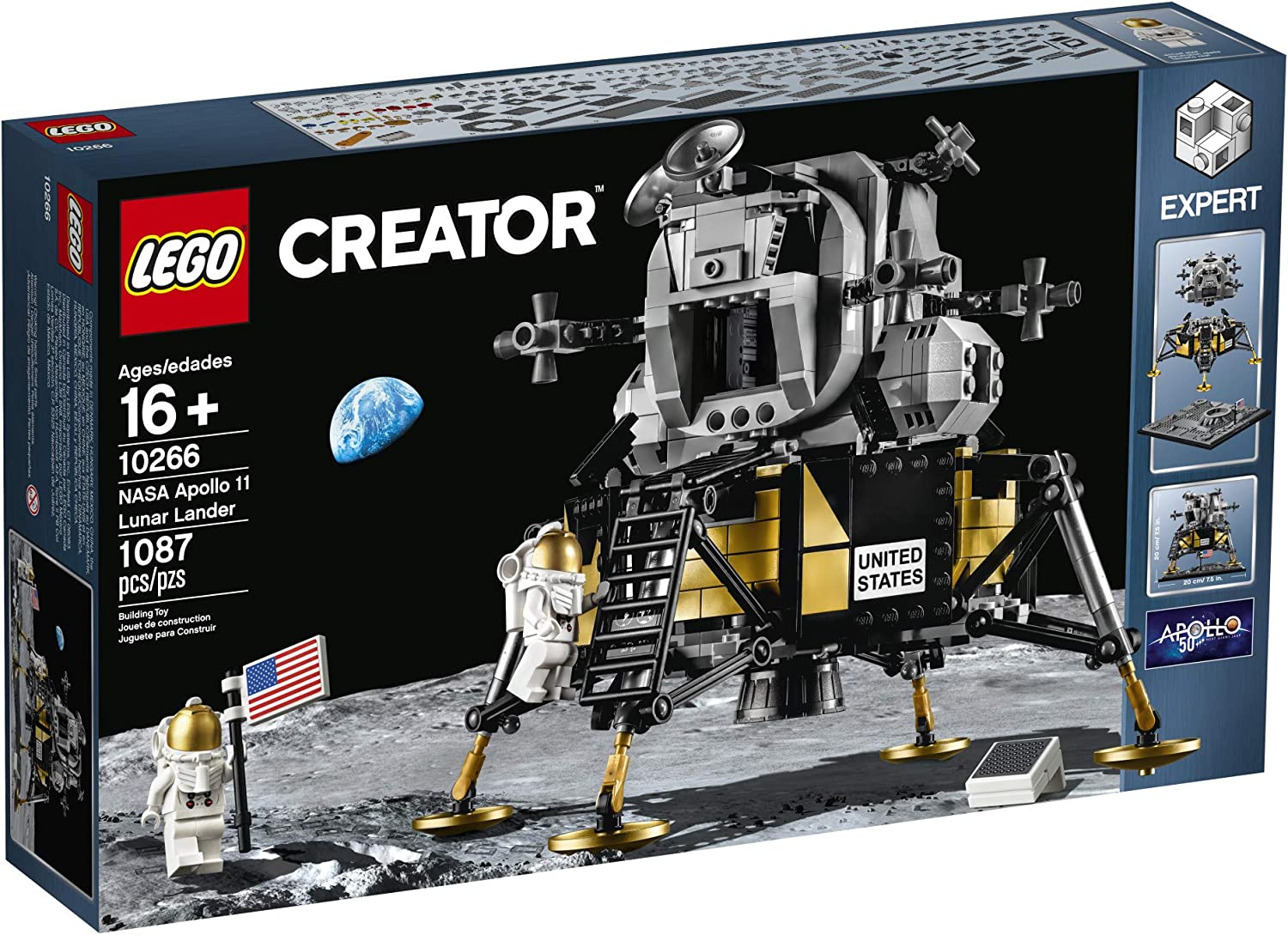10266 Creator Expert NASA Apollo 11 Lunar Lander (New Sealed) (Retired)