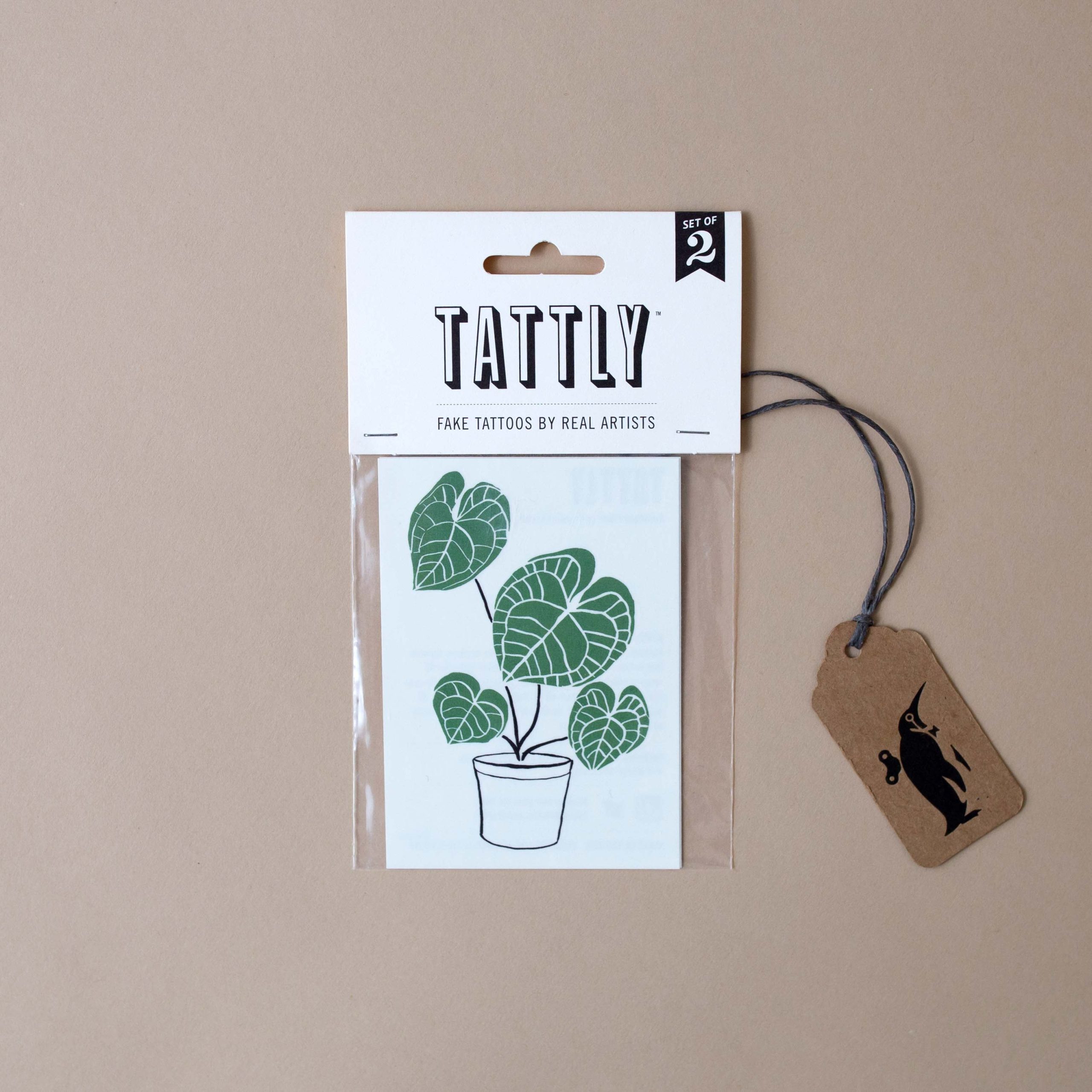 Calathea Plant Temporary Tattoo