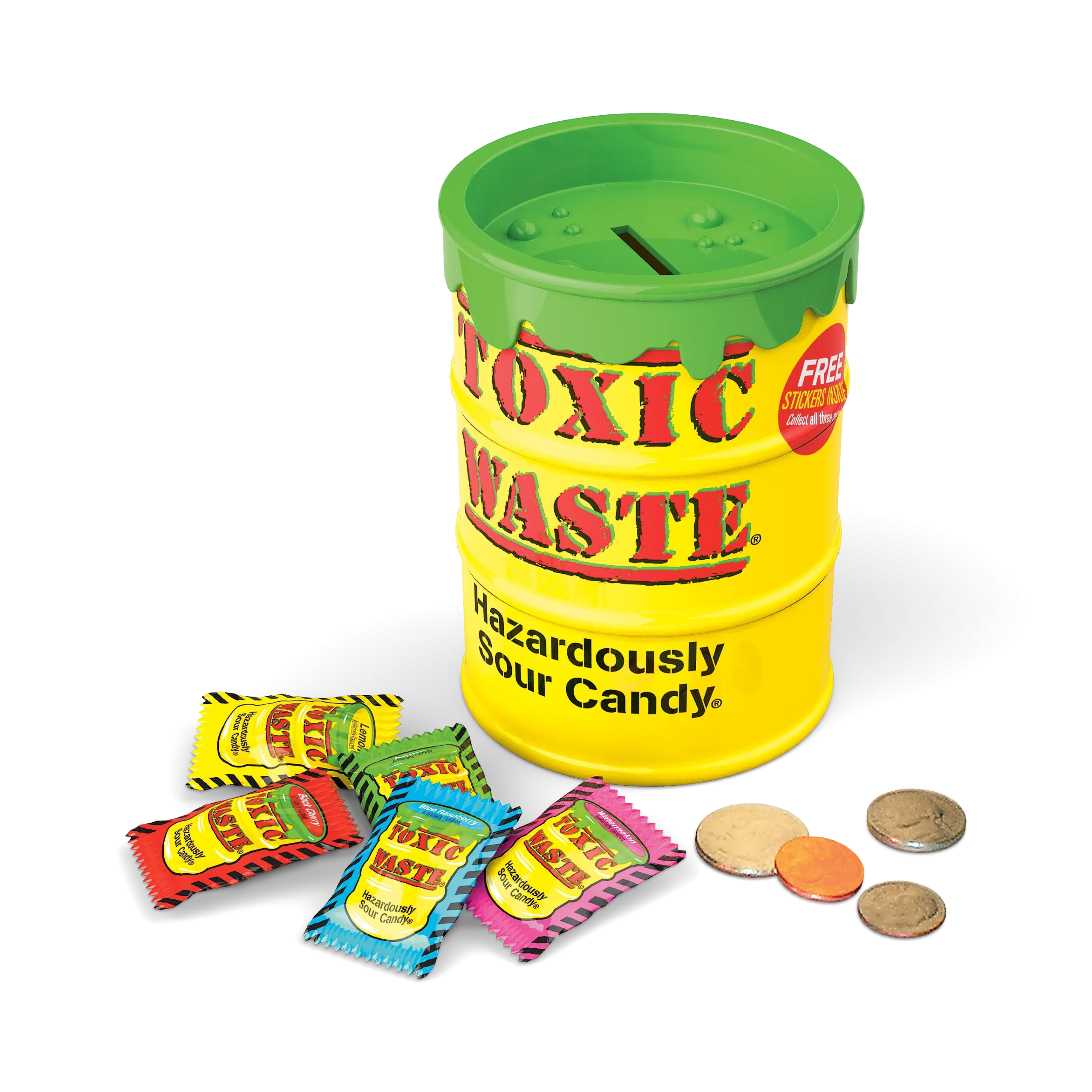 Toxic Waste Original Yellow Bank 3 oz.
