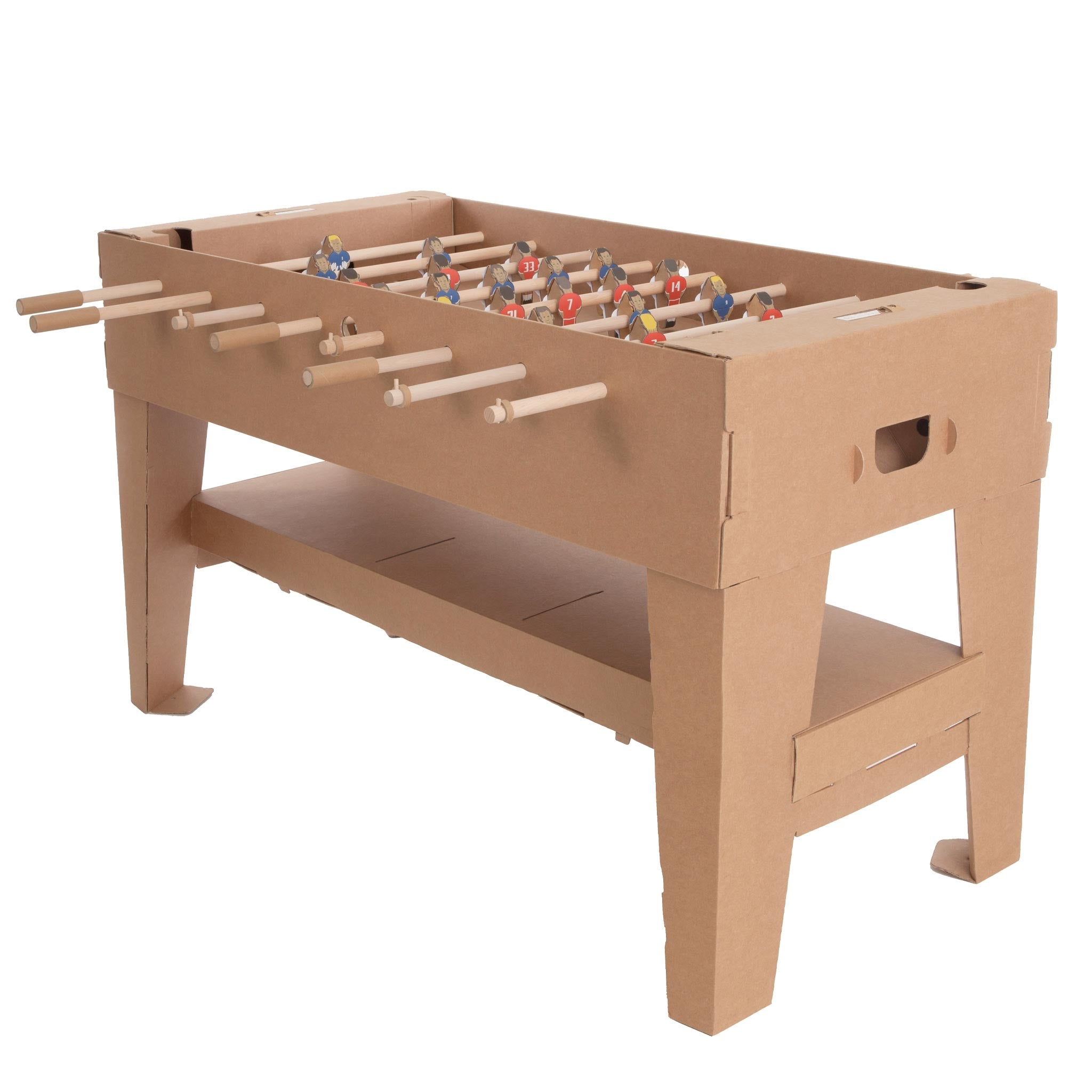 Cardboard Foosball Table