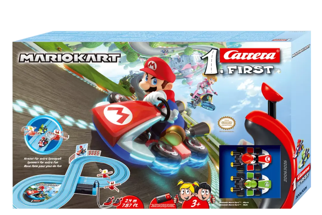Mario Kart First Slot Car Mario vs Yoshi
