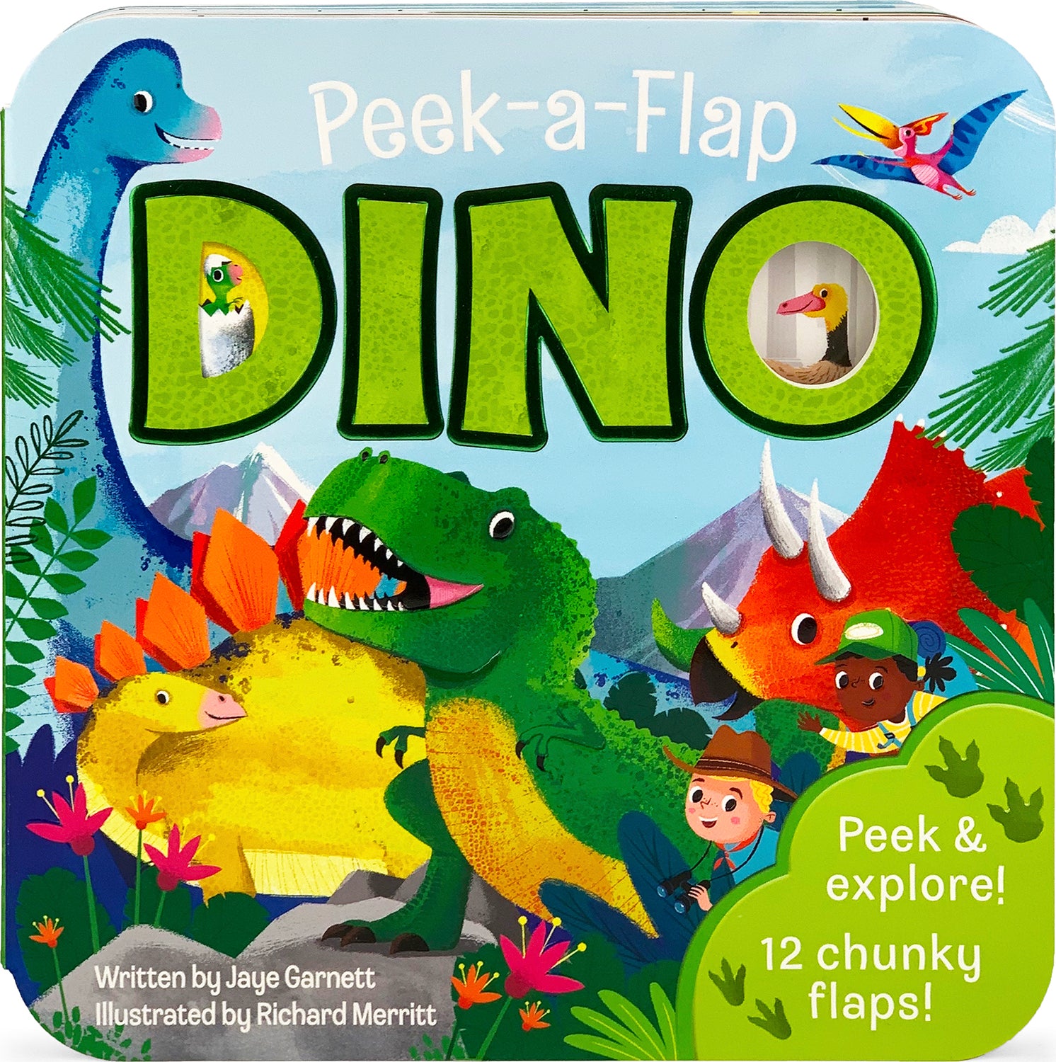 Dino Lift-a-Flap Board Book