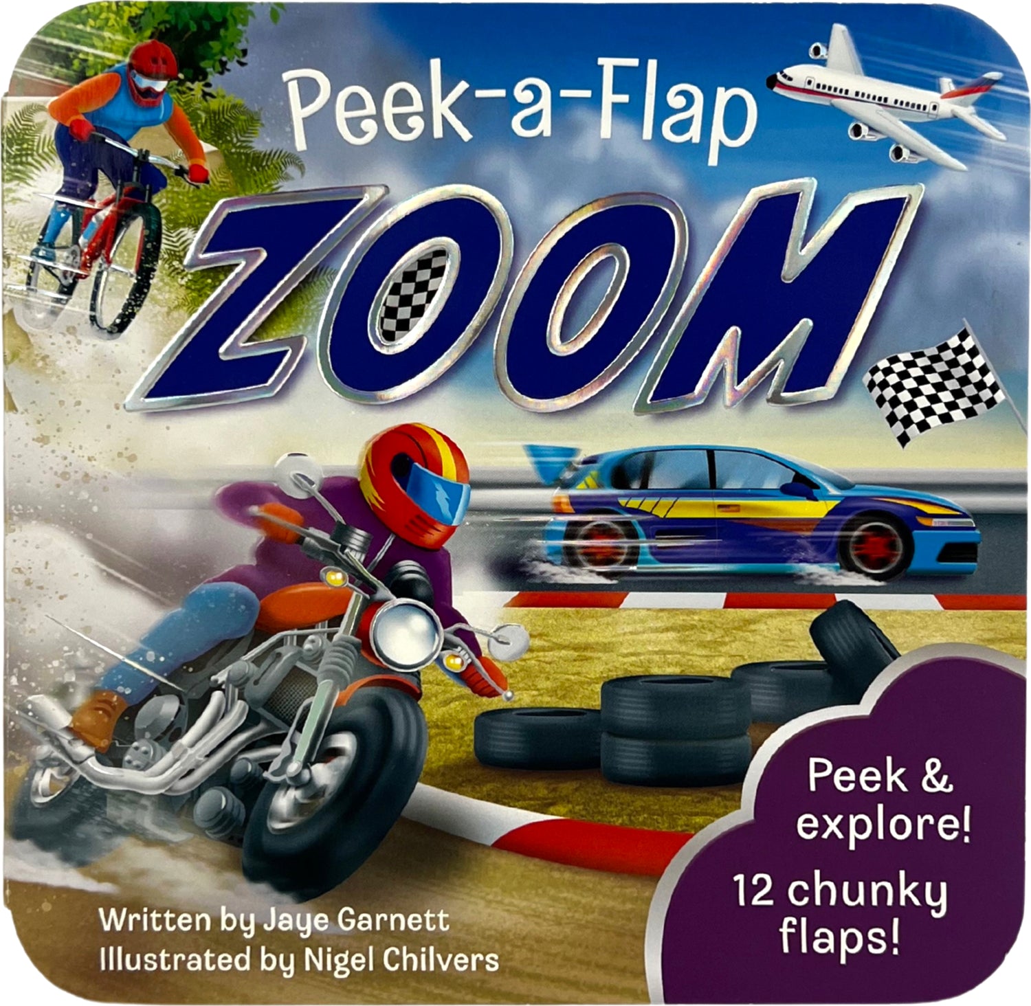 Peek-a-Flap Zoom Interactive Board Book