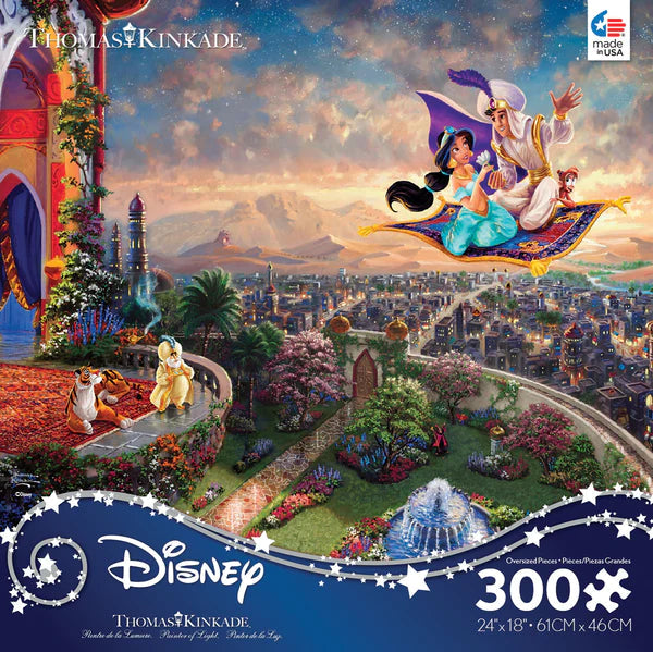 Thomas Kinkade Disney - Aladdin - 300 Piece Puzzle