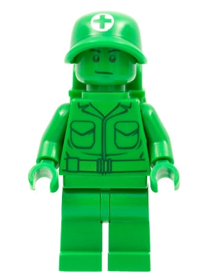 TOY002 Green Army Man - Medic