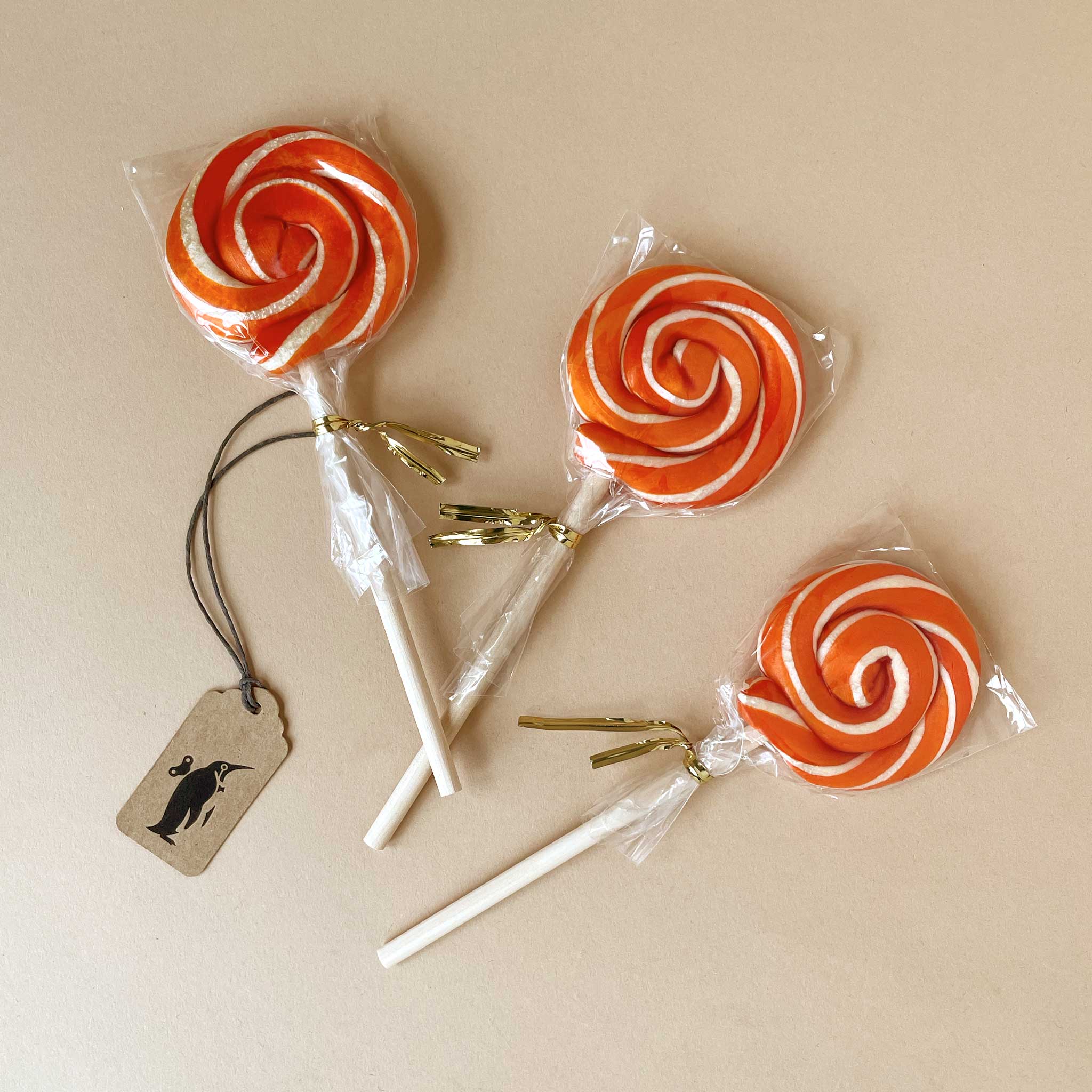 Classic Lollipop  | Organic Orange