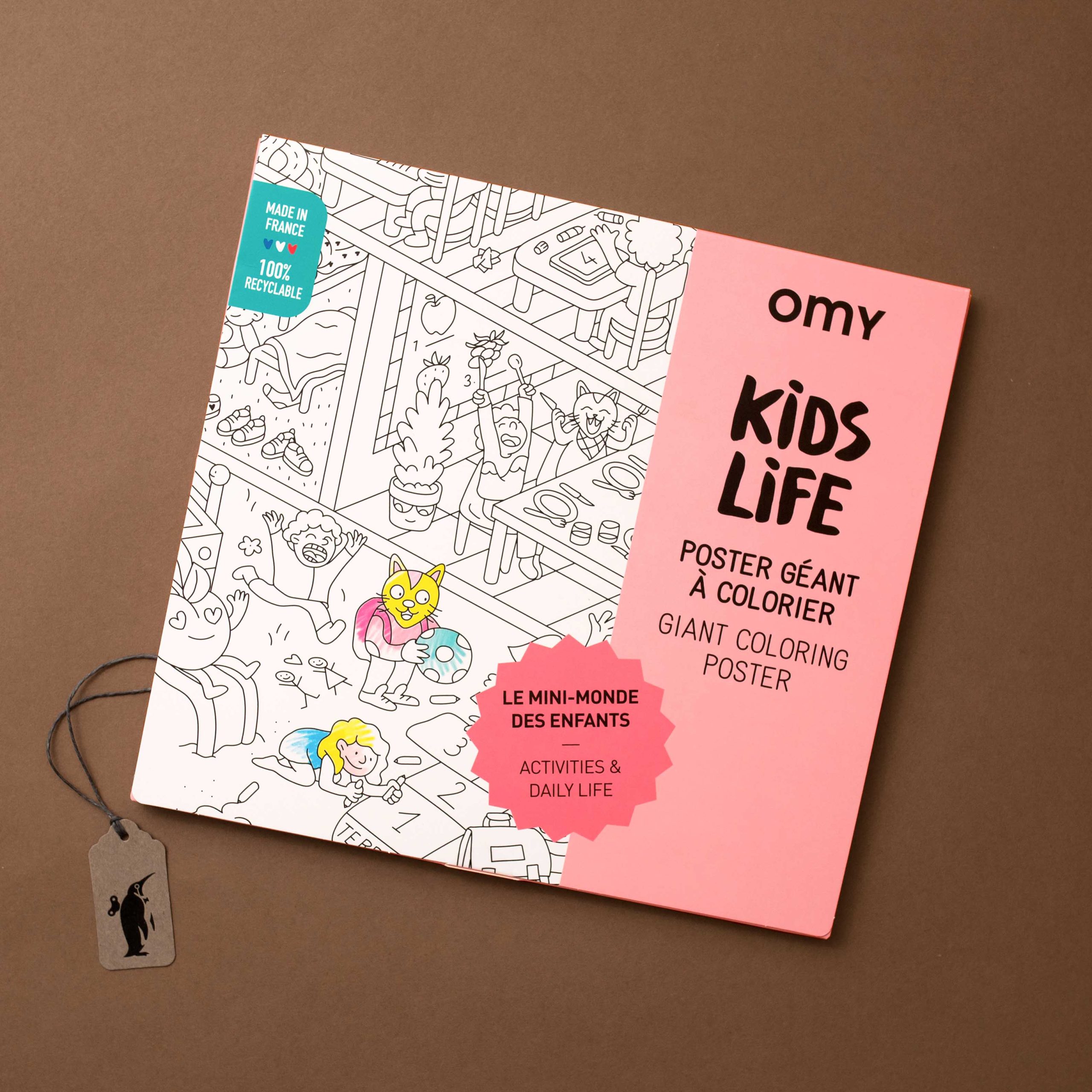 Giant Coloring Poster | Kid's Life