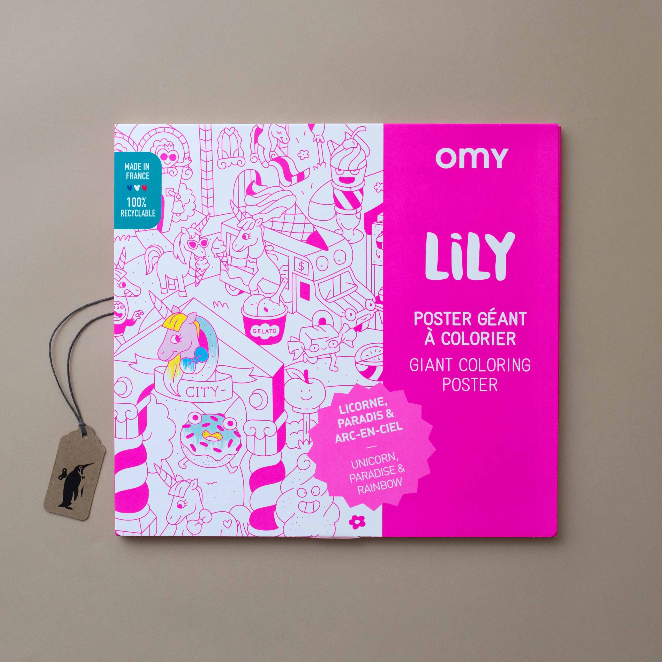 Giant Coloring Poster | Unicorn