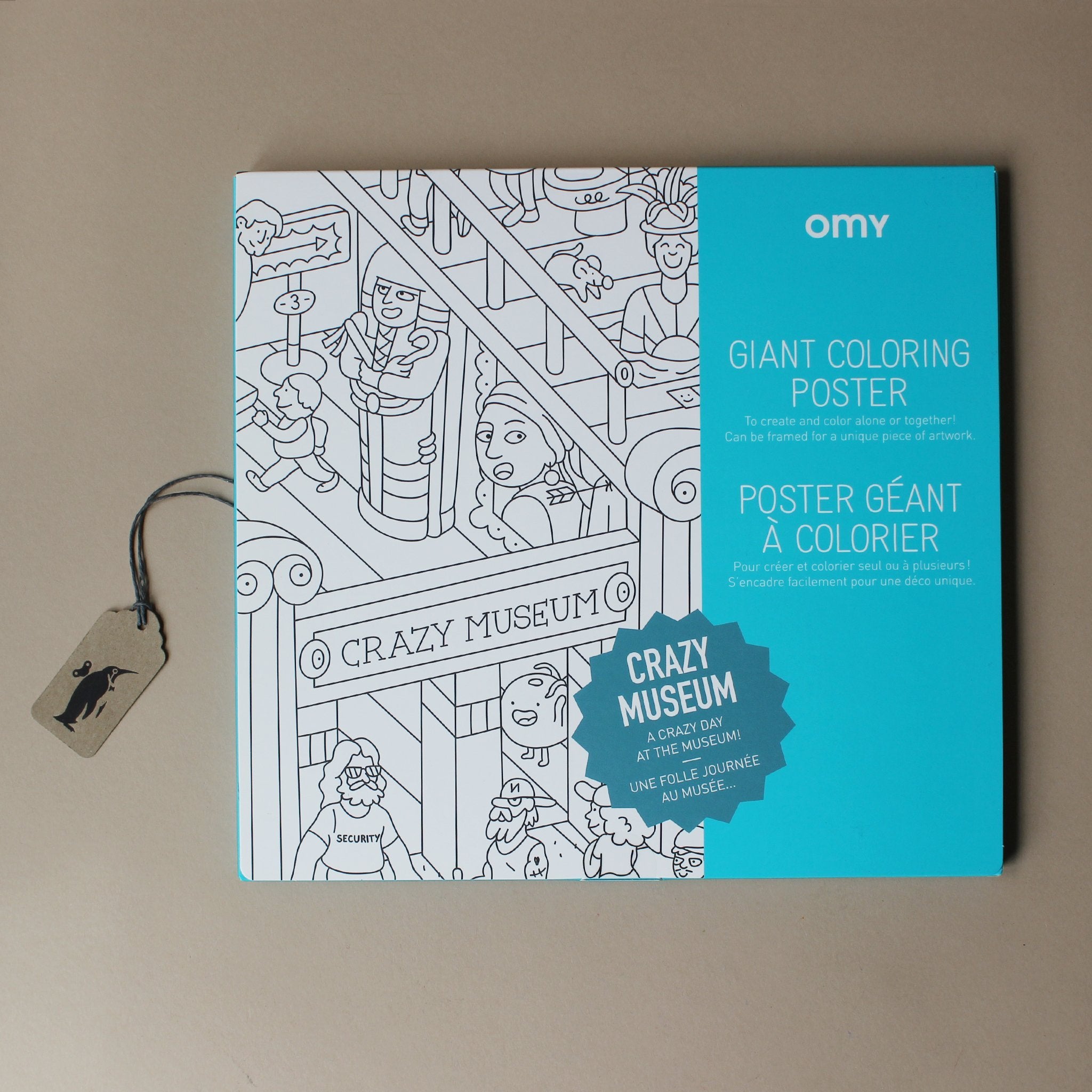Giant Coloring Poster | Crazy Museum