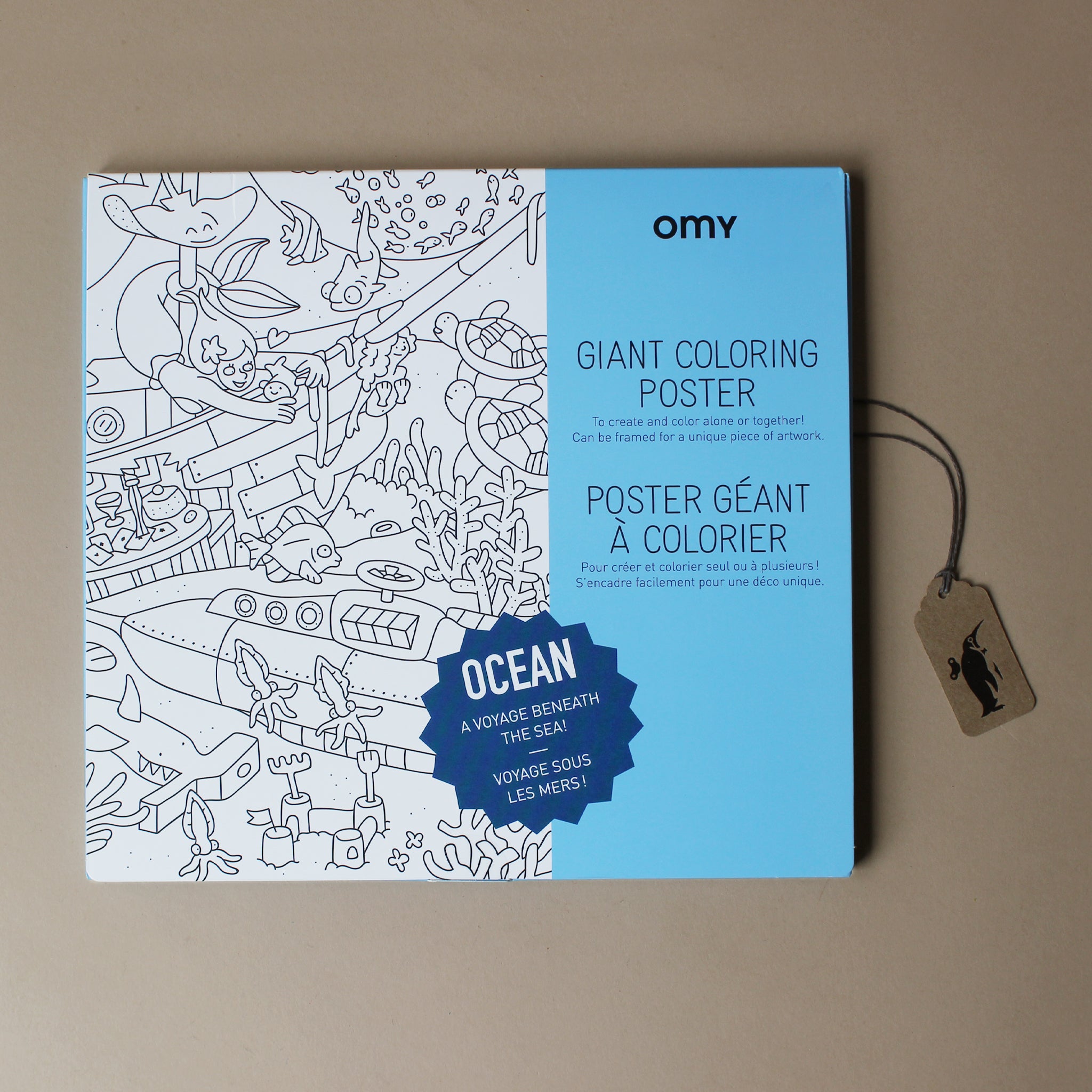 Giant Coloring Poster | Ocean