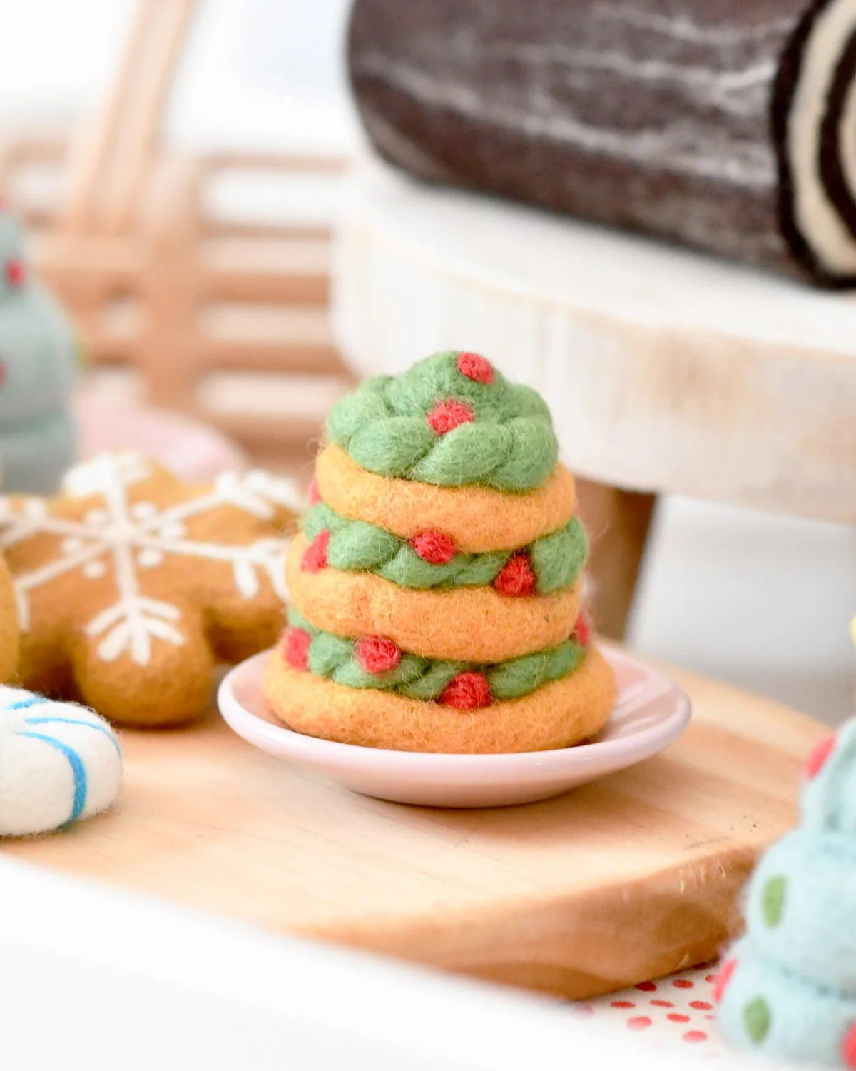 Sale Felt Christmas Cookie Tree