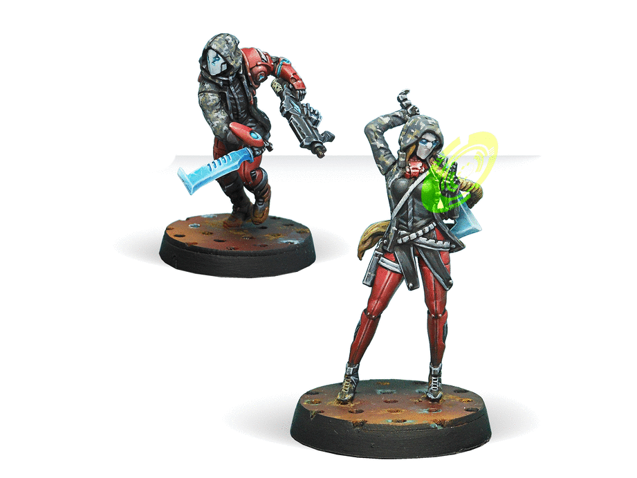 Infinity Nomads Corregidor Bandits Miniature Game Figures